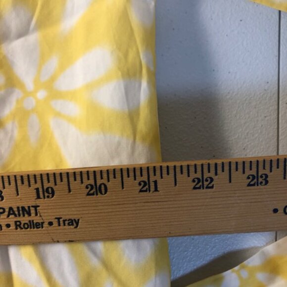 Banana Republic Women’s Sleeveless Dress MEDIUM yellow/wht Party Wedding Casual - Picture 14 of 14